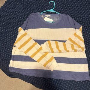 Z Supply Mercer Striped Thermal Top